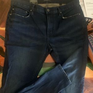 JOHN VARVATOS NWT DARK INDIGO WIGHT SKINNY STRAIGHT JEAN
